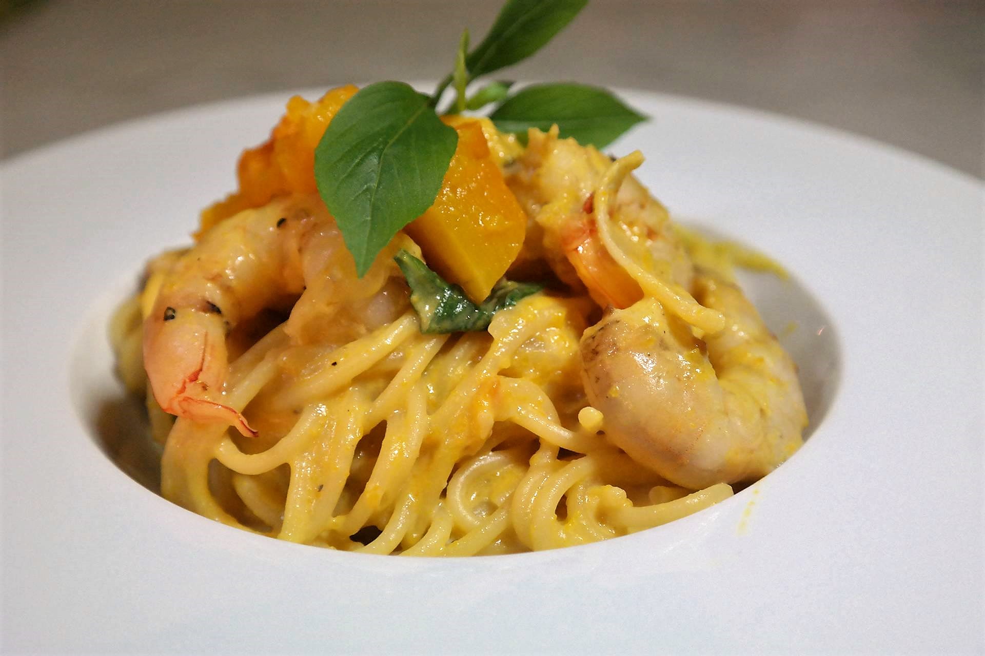 Moody Cow Pumpkin Spaghetti.